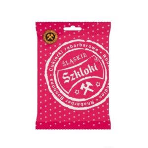 Szkloki cukierki rabarbarowe 80g