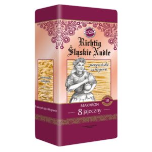 Richtig śląskie nudle - makaron 8 jajeczny